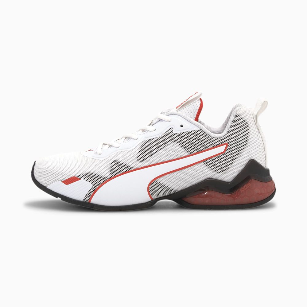 Puma CELL Valiant Férfi Edzőcipő - Fehér/Piros ( Hungary - UHDEV2795 )
